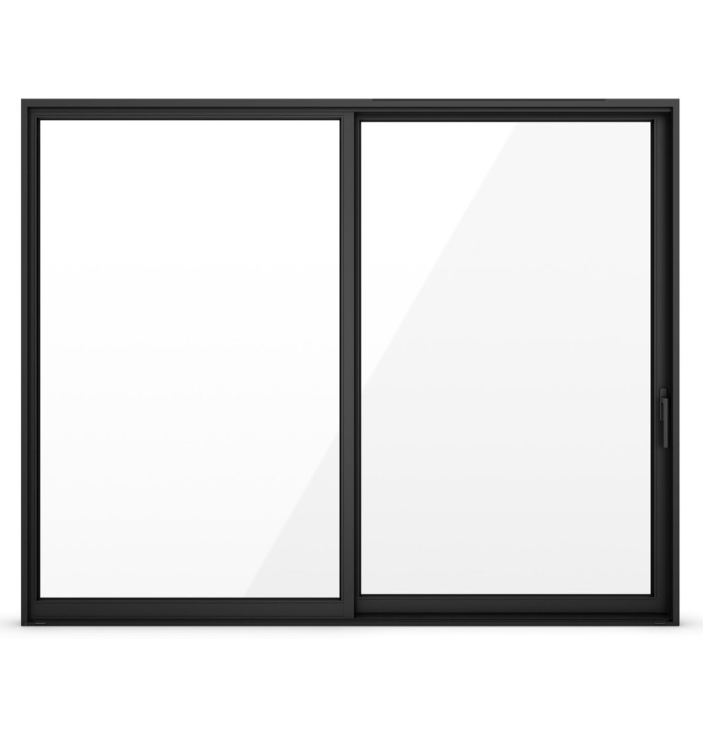 Black Sliding Patio Door